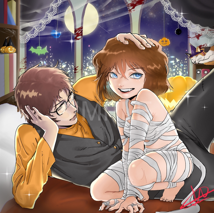 วาดภาพการ์ตูน - รับวาดรูปการ์ตูนภาพประกอบ 1000 - 1800 บาท (ใช้งานเชิงพาณิชย์ได้) - 4