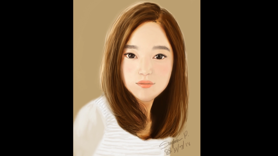 วาดภาพเหมือน Portrait - วาดภาพเหมือน คน/สัตว์ ตามภาพถ่าย - 6