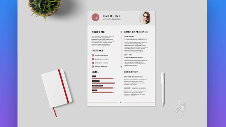 Portfolio & Resume - JASA PEMBUATAN CV UNTUK SISWA & MAHASISWA - 1