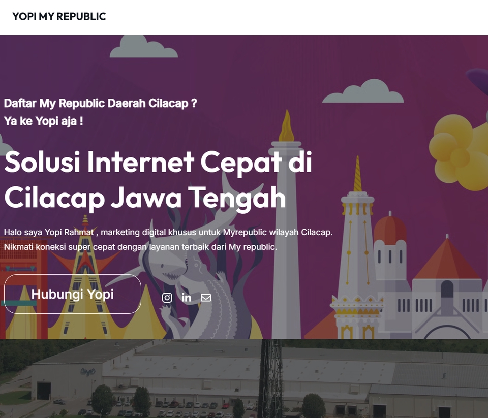 Jasa pembuatan website profesional, jasa pembuatan website perusahaan, dan jasa website toko online di Cilacap Jawa Tengah.