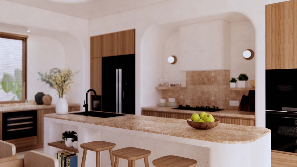 3D & Perspektif - Interior Design Rendering - 4