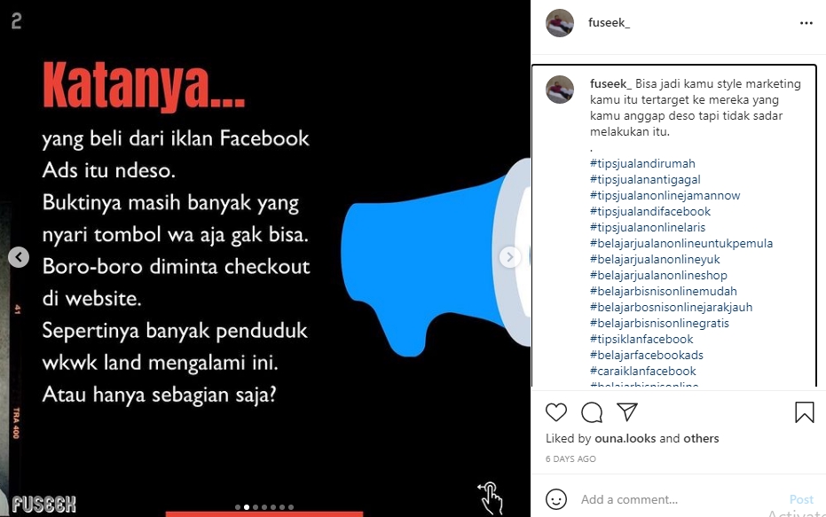 Caption Sosial Media - DAPATKAN ENGAGEMENT TERBAIK HANYA DENGAN CAPTION & CAROUSEL/MICROBLOG INSTAGRAM UNTUK BISNISMU - 14
