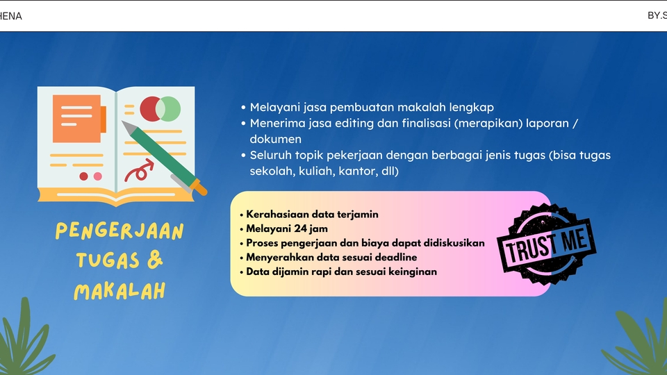 Pengetikan Umum - Jasa Pengerjaan / Pembuatan Makalah - 1
