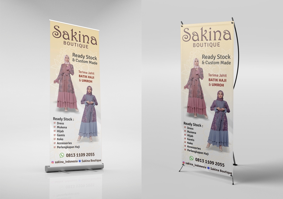 Digital Printing - DESAIN BANNER, X BANNER, ROLL BANNER, BALIHO ( FREE REVISI ) - 5