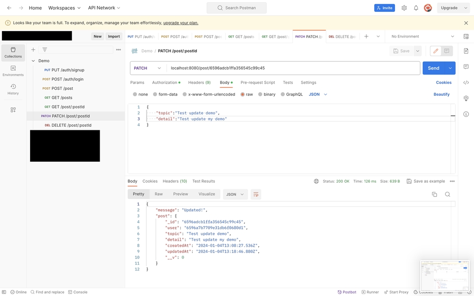 รับทำระบบ API ด้วย Node.js
