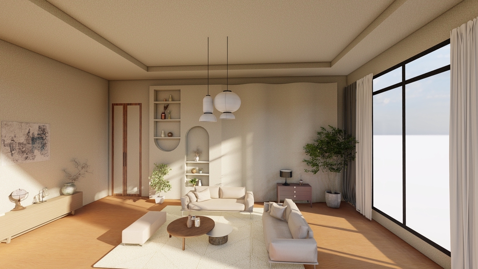 ออกแบบสวนหน้าบ้าน สไตล์โมเดิร์น ตกแต่งสวย