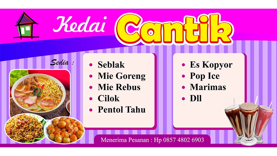 Digital Printing - Desain Banner Brosur Spanduk | Bilboard | Neon Box | Banner Stand Dll - 14