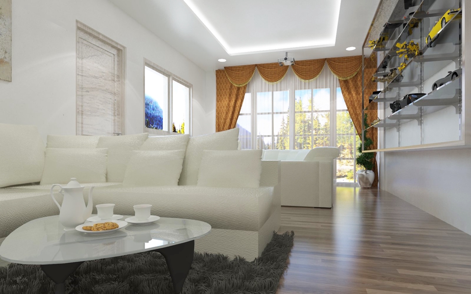 3D & Perspektif - DESAIN INTERIOR 3D REALISTIS RENDERING - 12