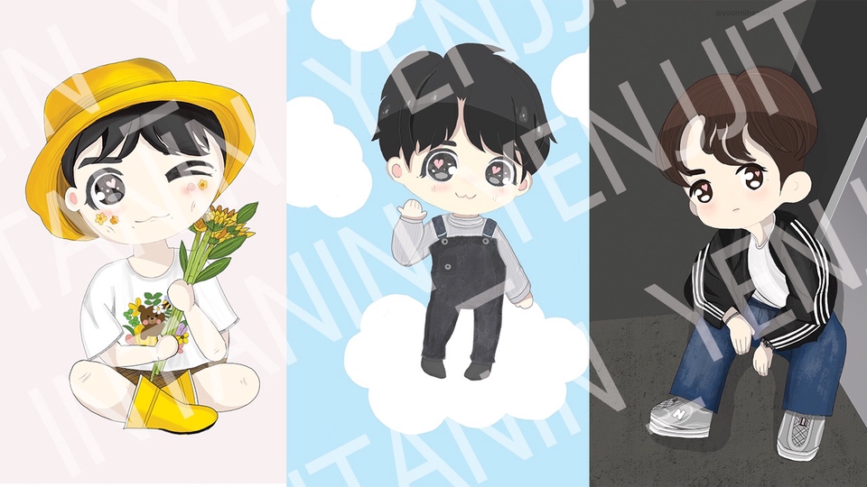 วาดแฟนอาร์ต - รับวาดภาพแฟนอาร์ต , ภาพการ์ตูน , ภาพวันเกิดทำโปรเจคให้ศิลปิน,ภาพเพื่อทำสติ้กเกอร์ , BANNER ศิลปิน - 1