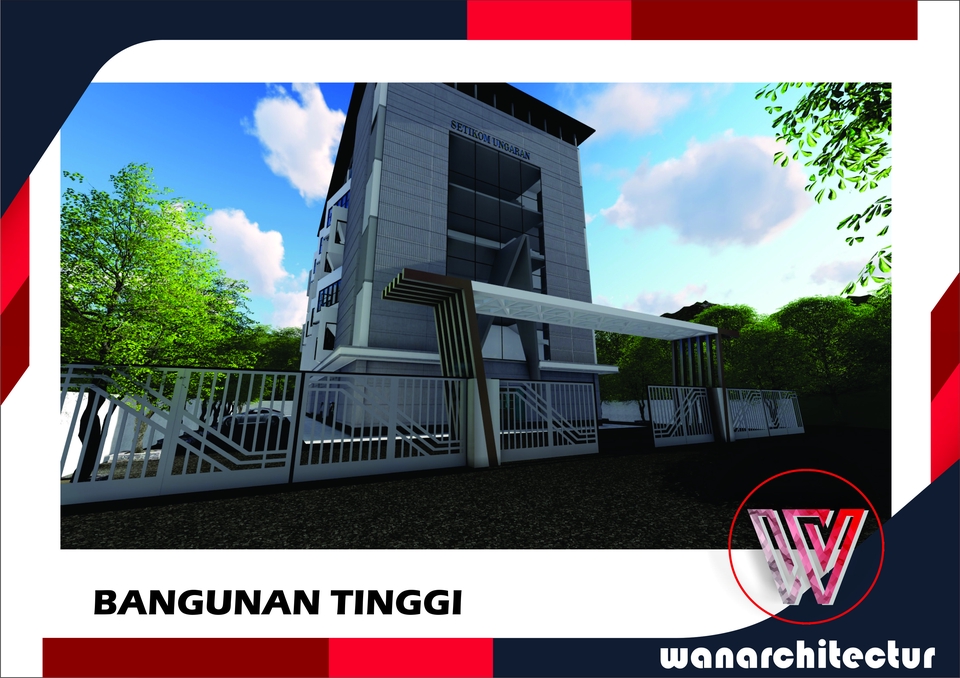 3D & Perspektif - JASA DESAN ARSITEKTUR (INTERIOR, EKSTERIOR, TAMAN, FUNITUR, LANDSCAPE) - 17