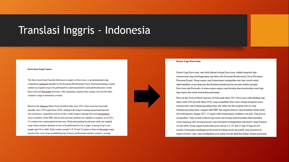 Penerjemahan - TRANSLATE/PENERJEMAHAN ENG-IND & IND-ENG - 2