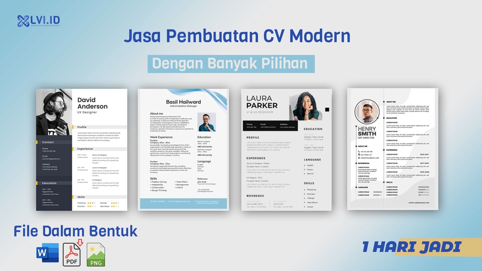 Jasa Pembuatan CV ATS & Kreatif – Profesional, Menarik, & Lolos ATS