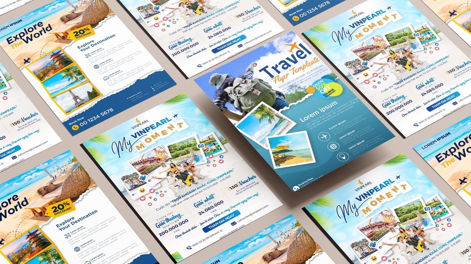 Digital Printing - Desain poster traveling - 1