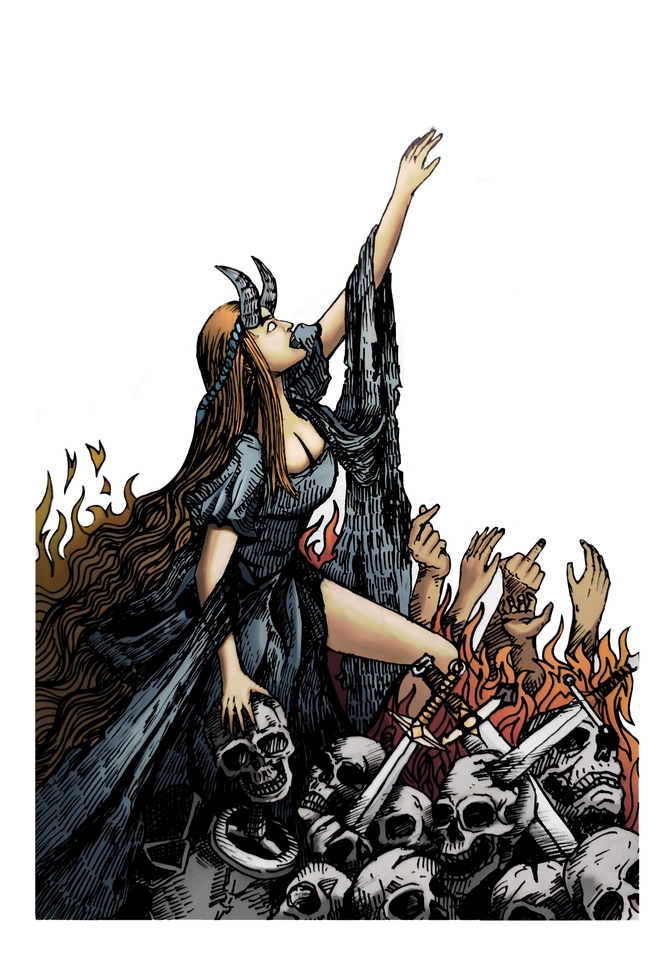 Design kaos band metal, poppunk dan rock