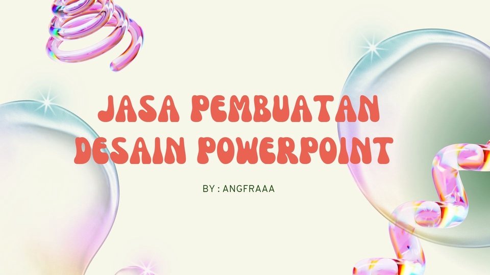 JASA PEMBUATAN POWER POINT YANG BERKUALITAS 