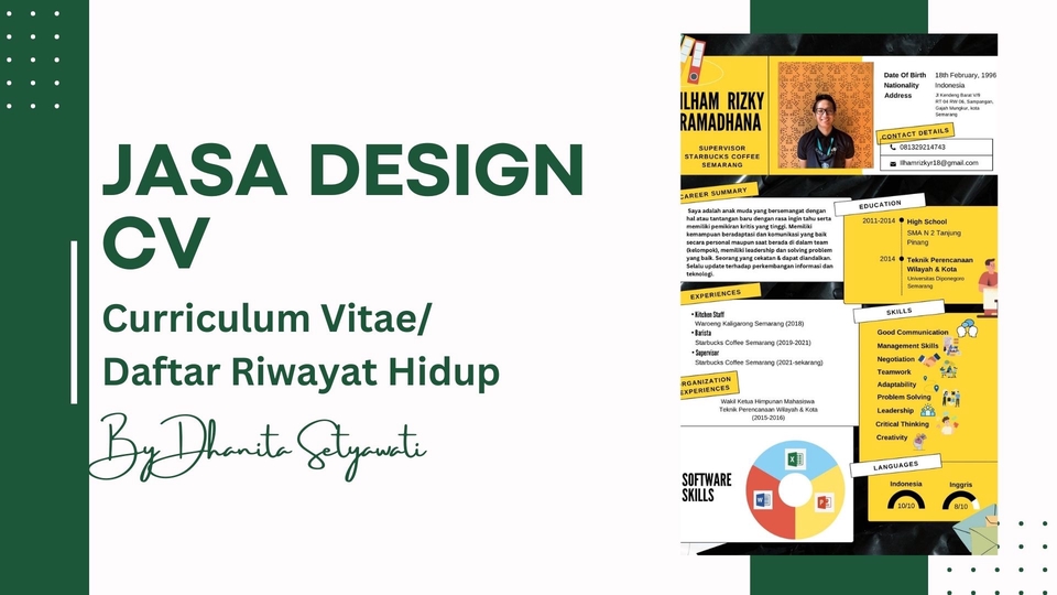 Jasa Pembuatan CV (Curriculum Vitae)