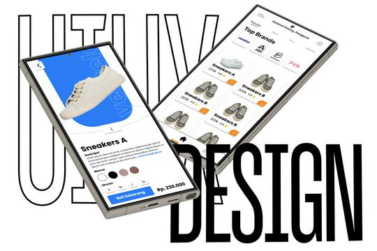 Pembuatan UI/UX Design Untuk Mobile dan Web