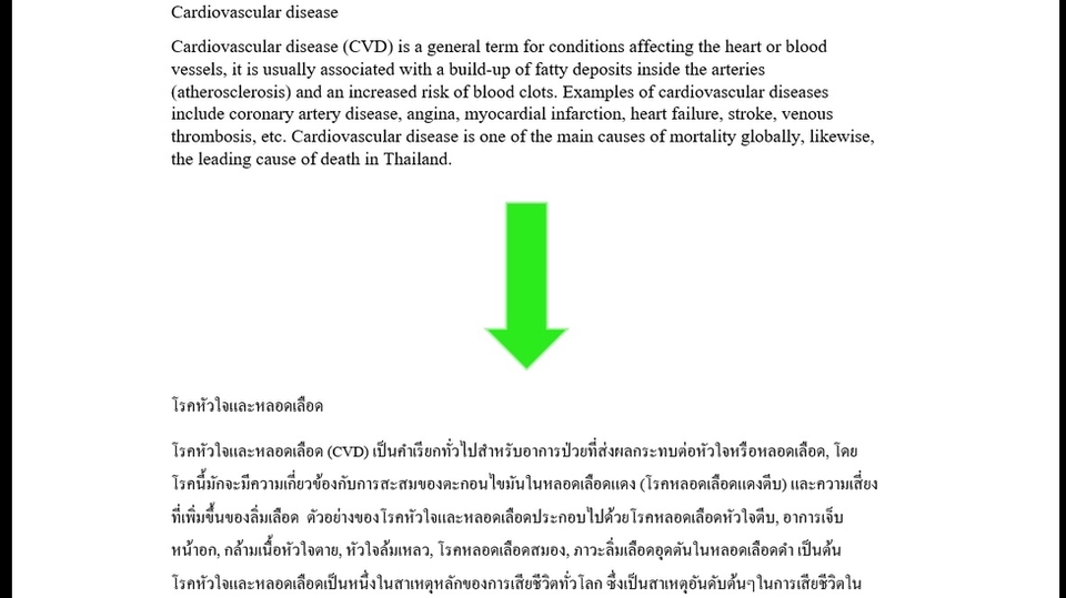 แปลภาษา - Translation (Thai-Eng / Eng-Thai) - 2