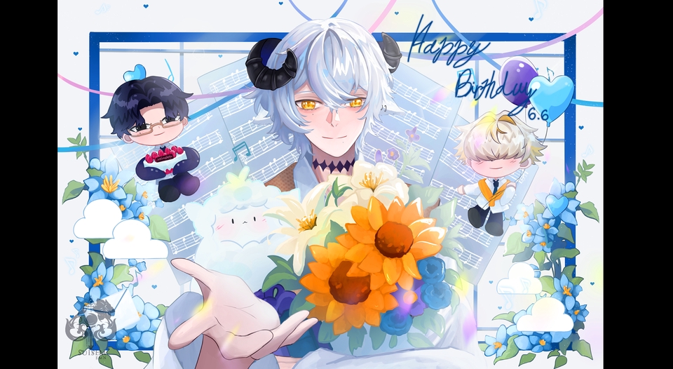 วาดภาพ Digital painting / Fan Art จากanime game oc หรือออกเเบบ