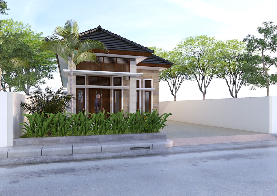 3D & Perspektif - JASA DESAIN INTERIOR - EKSTERIOR RUMAH TINGGAL MURAH DAN TERPERCAYA - - 9