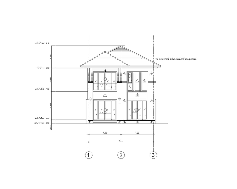 เขียนแบบวิศวกรรมและออกแบบโครงสร้าง - รับดราฟแบบ/ออกแบบ/เขียนแบบ/3D/ประมาณราคา อาคารทุกประเภท - 4
