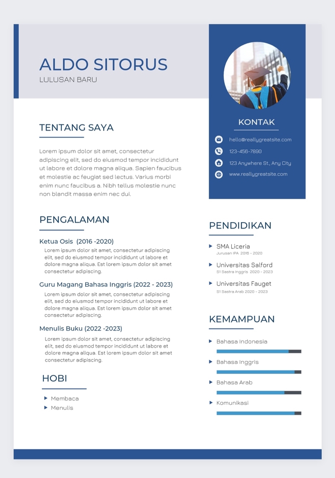 Portfolio & Resume - Buat CV 1 Hari Jadi - 17