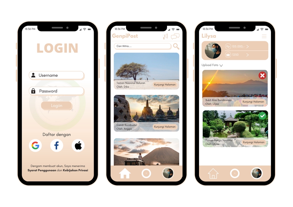 Desain UI/UX untuk Mobile App