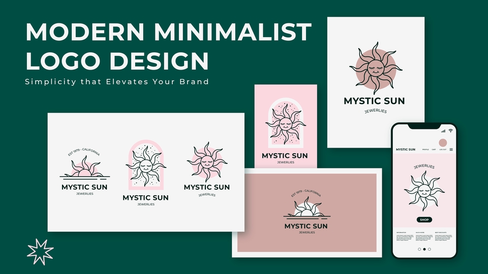 Logo - Modern Minimalist Logo Design: Simplicity that Elevates Your Brand - 1