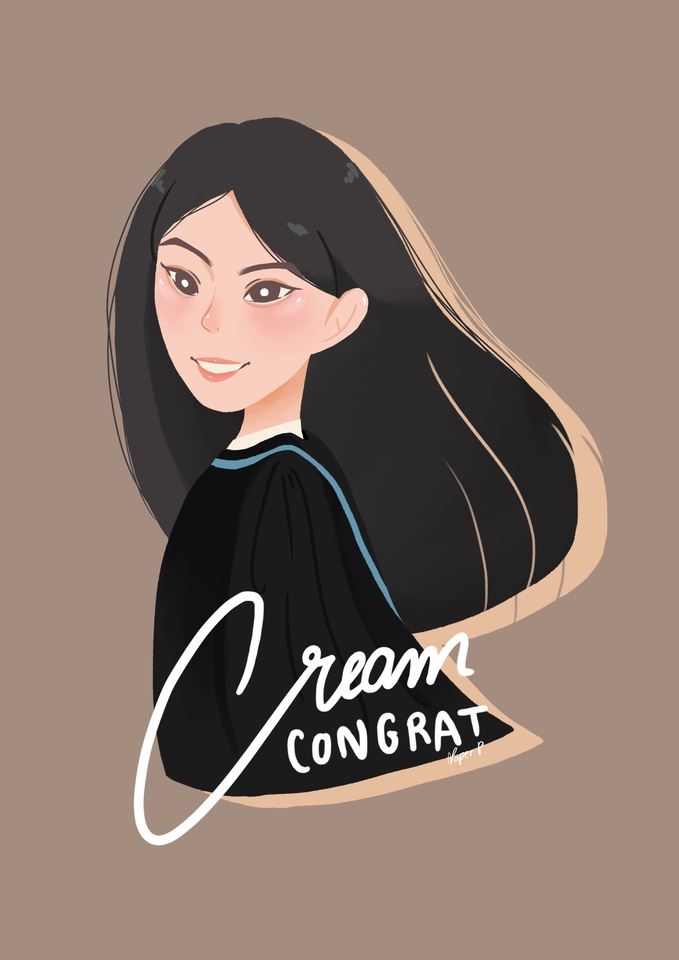 วาดภาพเหมือน Portrait - รับวาดรูปลายเส้นการ์ตูนจากรูปถ่าย และออกแบบตัวละคร วาดการ์ตูนFAN ART - 5