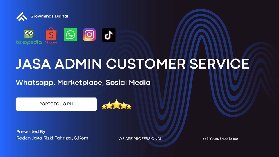 Admin Web & Page - Admin Customer Service Sosial Media, Whatsapp, Online Shop, Website - 1