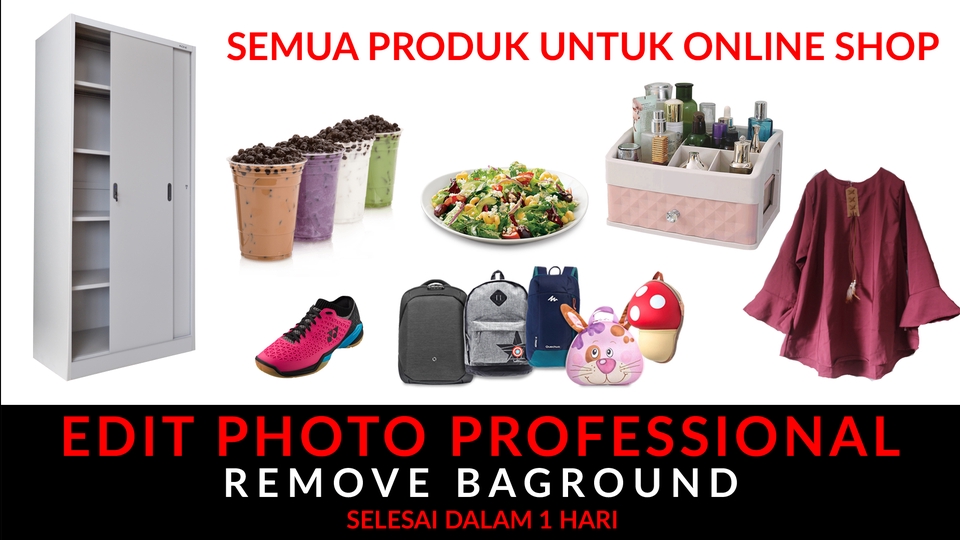 Edit Gambar & Photoshop - JASA PHOTO PROFESSIONAL 5 JAM SELESAI - 1