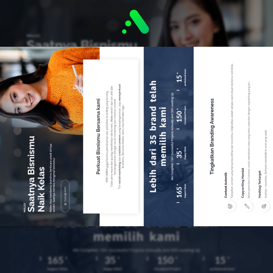Jasa pembuatan website profesional dan murah untuk perusahaan dan toko online, membangun brand dengan website yang menarik.