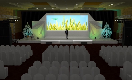 3D & Perspektif - 3D Desain Booth Exhibition Pameran - 5