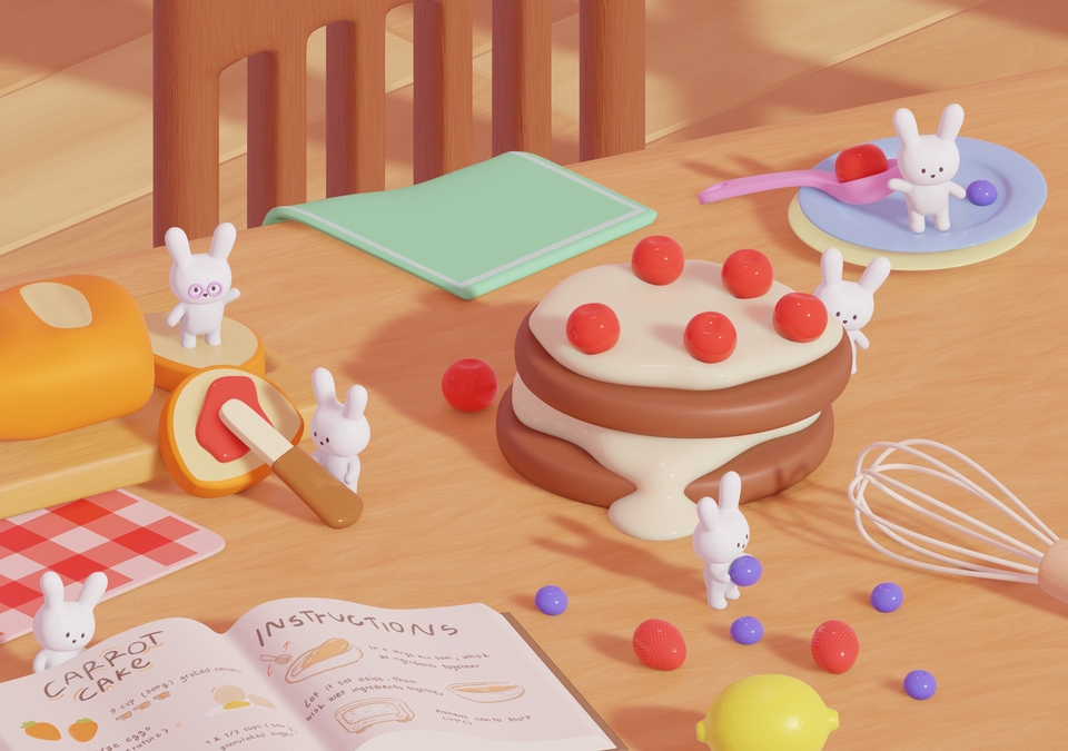 ทำโมเดล 3D - 3D Character / 3D Model / Mascot / Packaging - 5