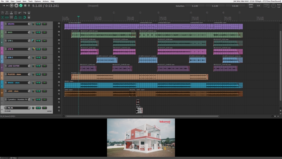 Sound Effects - Film Scoring Background Music Video - 5