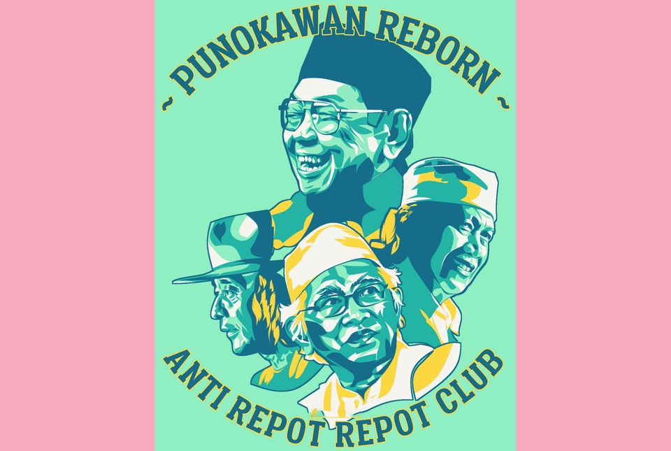 Gambar dan Ilustrasi - Desain Vector Illustrasi Retro Vintage Unik dan Keren!. - 11
