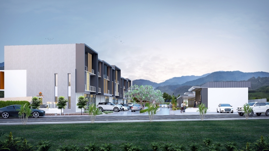 3D Perspective - รับทำภาพ 3D Perspective ออกแบบงานสถาปัตยกรรมภายนอก งานภายใน งานเขียนแบบก่อสร้าง ครบจบที่เดียว - 16