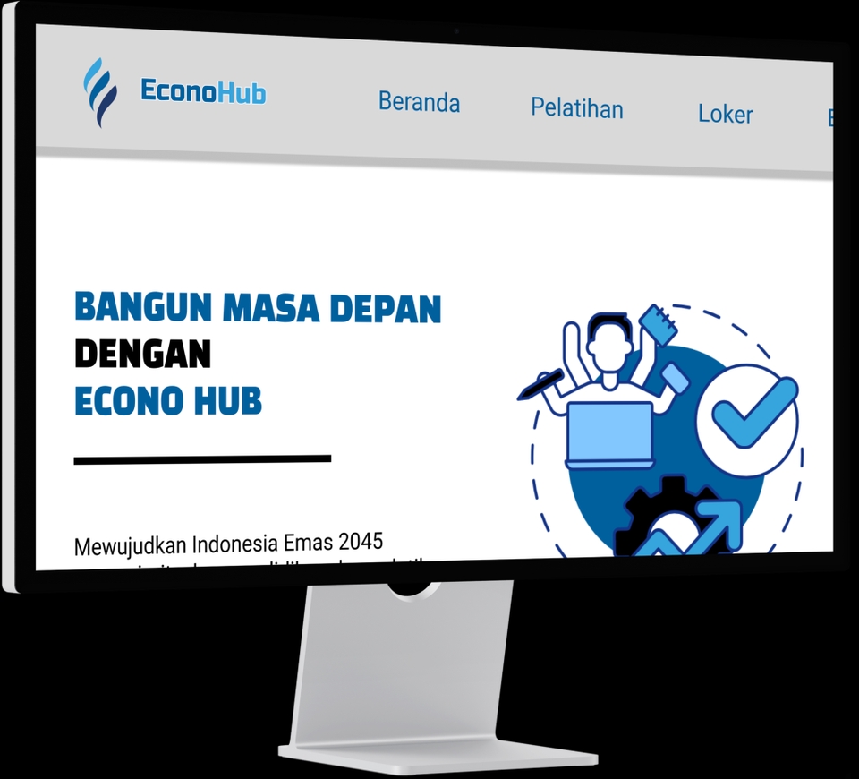 Jasa pembuatan website profesional untuk membangun masa depan bisnis Anda dengan website terbaik.