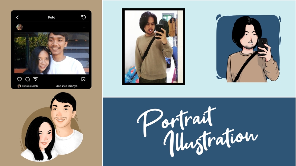 Gambar dan Ilustrasi - Ilustrasi Karakter, Portrait, Motion Graphic Asset, Maskot yang lucu - 8