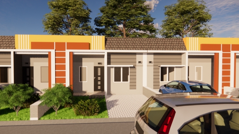 3D & Perspektif - Desain Grafis, Editing Foto, 3D Modelling Bangunan dan RenderingGambar Kerja AutoCAD - 10