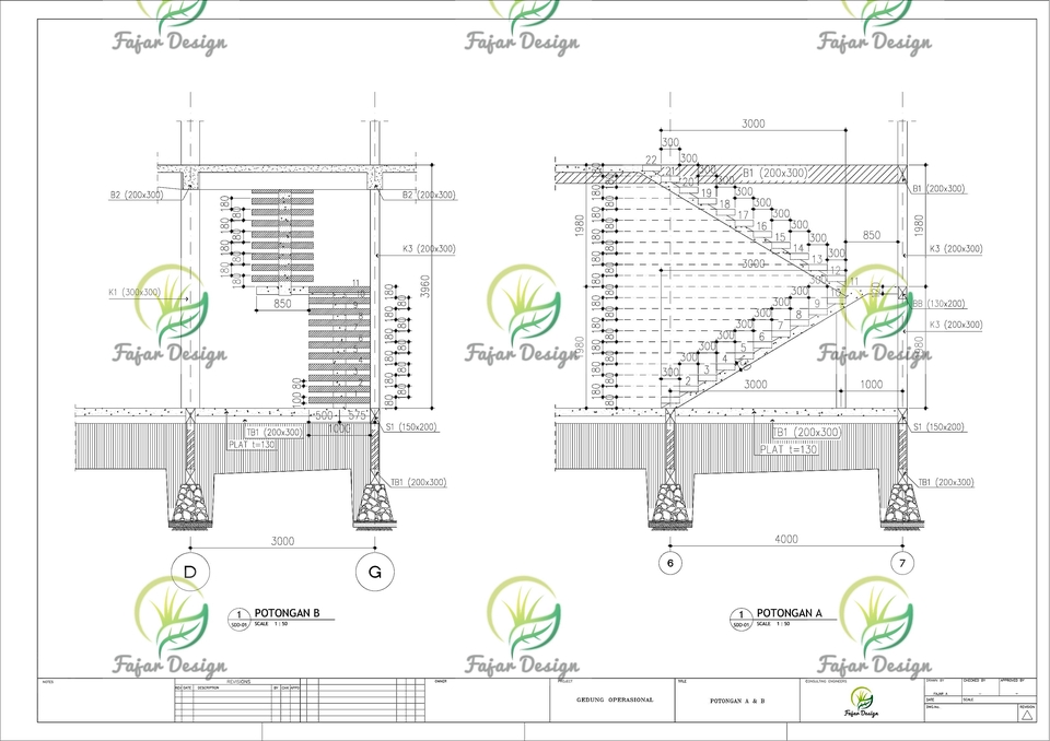 CAD Drawing - Redraw Bangunan Atau Gambar Kerja Dalam Bentuk 2D - 10