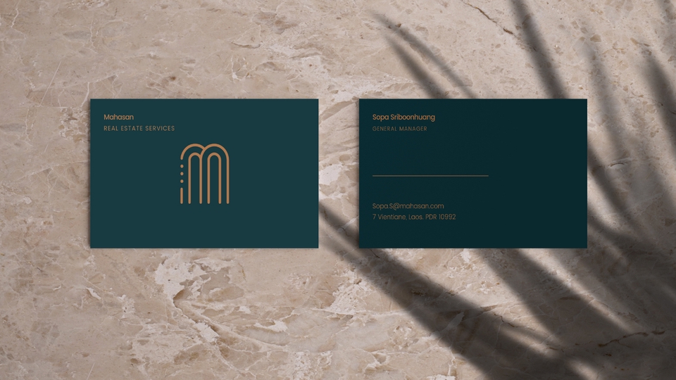 ตัวอย่างผลงานออกแบบ Logo โรงแรม ที่พัก