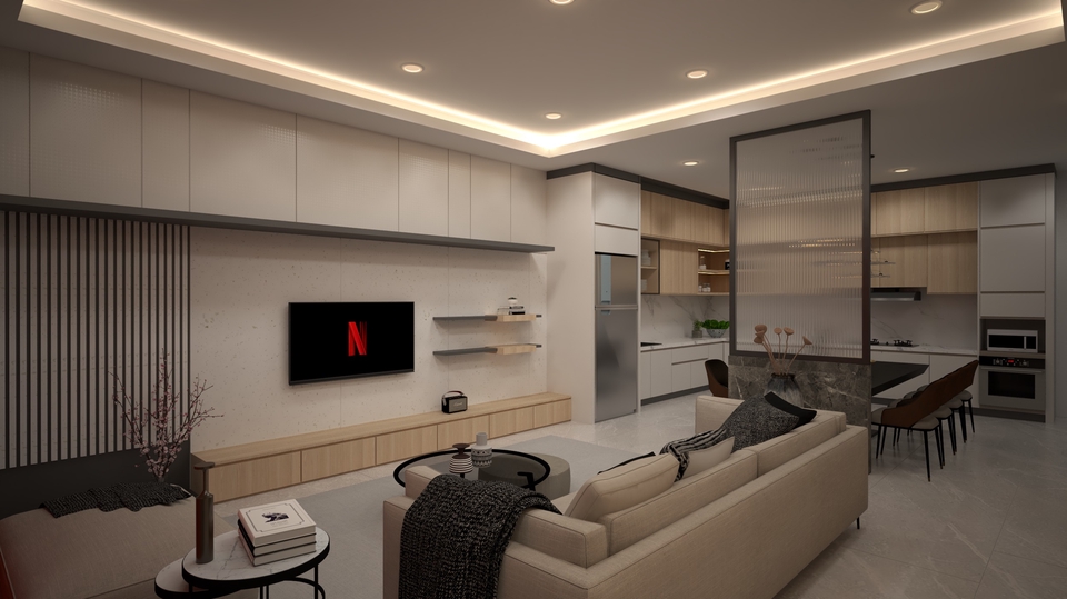 Jasa Desain Booth / Stand Pameran Indoor & Outdoor - Design Interior + render