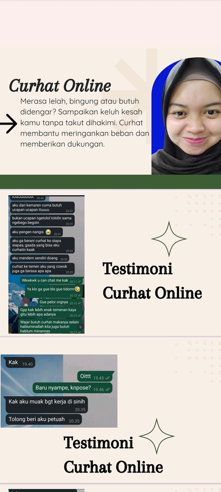 Jasa Curhat Online