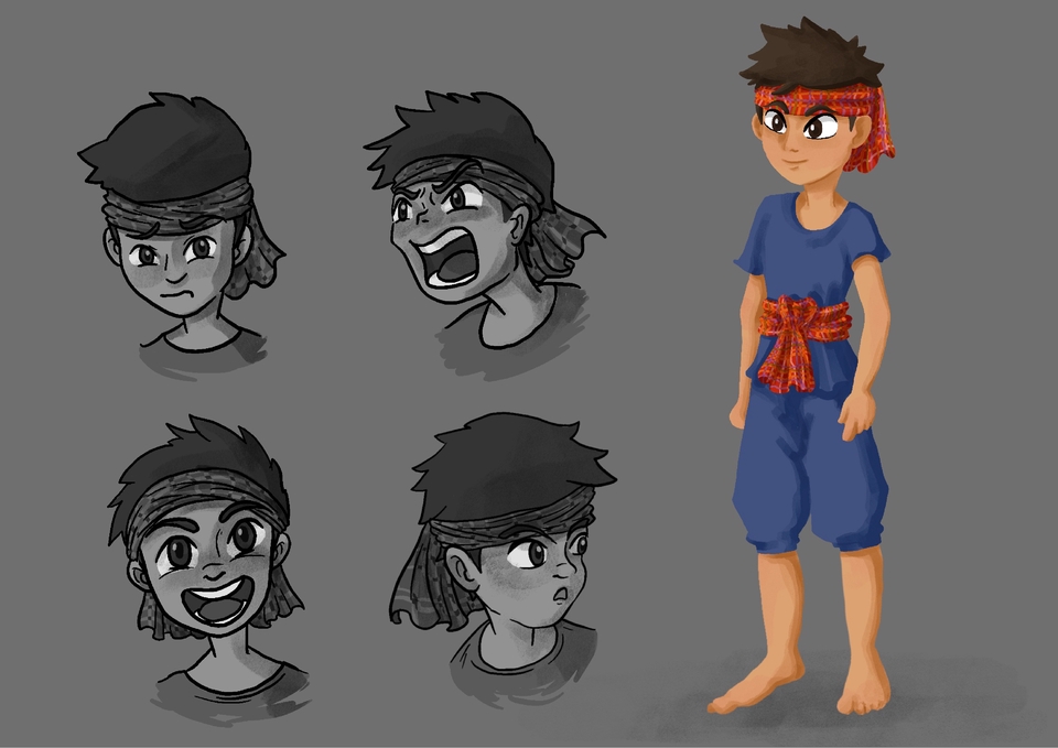 ออกแบบ Character & Mascot - รับวาดออกแบบ Character Design - 3