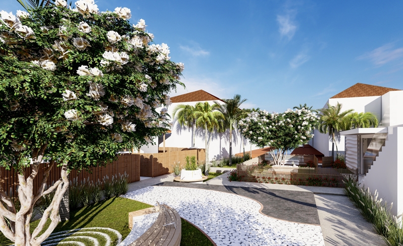 ออกแบบตกแต่งภายในและภายนอก - 3D Rendering Perspective  - 4