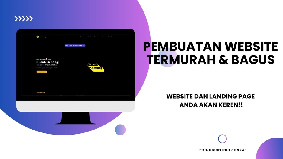 Jasa Pembuatan Website Desa Terpercaya - Website Dan Landing Page Company Profile, Sekolah, dan Toko Online