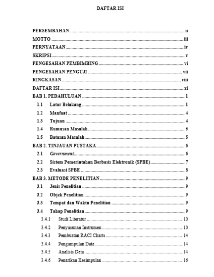 Pengetikan Umum - Jasa Edit / Pembuatan Daftar Isi dan Daftar Gambar/Tabel Skripsi - 4