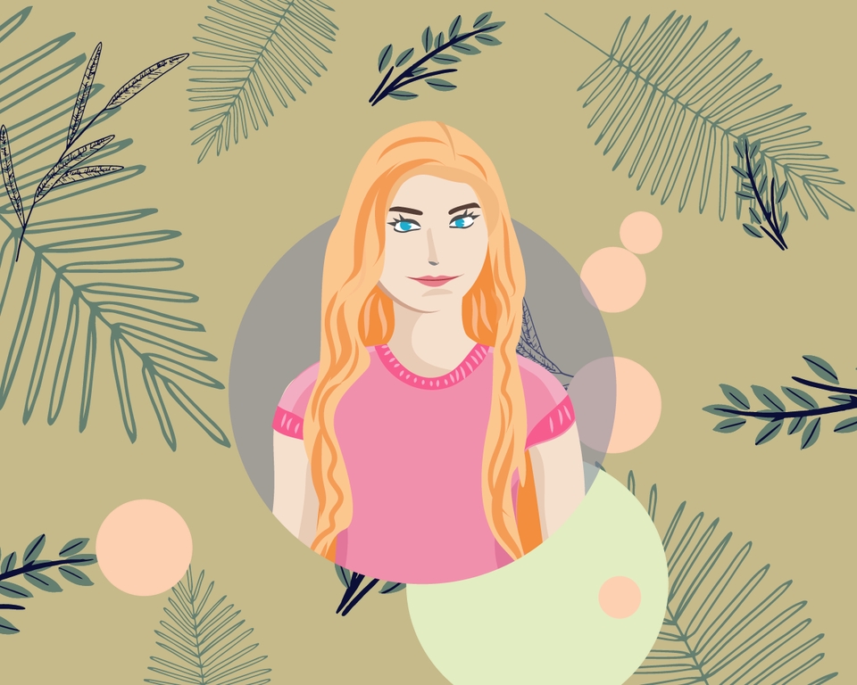 Gambar dan Ilustrasi - Ilustrasi Vektor Wajah - 9