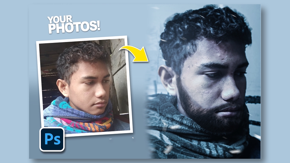 Edit Gambar & Photoshop - Edit manipulasi foto sangat nyata dan fantastis, dalam 1 hari - 5